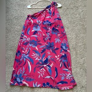 Tommy Bahama Pink and Blue Floral Top